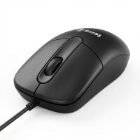 Wortmann TERRA Mouse 1500 Corded USB black 3 Tasten,...
