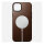 Nomad Modern Leather Case iPhone 14 Plus Rustic Brown