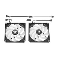 140mm Thermaltake CT140 Reverse ARGB Sync PC Cooling Fan 2 Pack