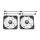 140mm Thermaltake CT140 Reverse ARGB Sync PC Cooling Fan 2 Pack