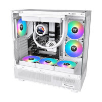 140mm Thermaltake CT140 Reverse ARGB Sync PC Cooling Fan White 2 Pack
