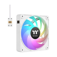 120mm Thermaltake CT120 EX ARGB Sync PC Cooling Fan White...