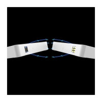 120mm Thermaltake CT120 EX ARGB Sync PC Cooling Fan White 3 Fan Pack
