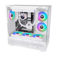 120mm Thermaltake CT120 EX ARGB Sync PC Cooling Fan White 3 Fan Pack