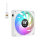 140mm Thermaltake CT140 EX ARGB Sync PC Cooling Fan White 3 Fan Pack