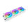140mm Thermaltake CT140 EX ARGB Sync PC Cooling Fan White 3 Fan Pack