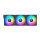 120mm Thermaltake CT120 EX Reverse ARGB Sync PC Cooling Fan 3 Fan Pack