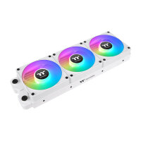 140mm Thermaltake CT140 EX Reverse ARGB Sync PC Cooling Fan White 3 Fan Pack