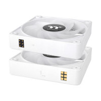 140mm Thermaltake CT140 EX Reverse ARGB Sync PC Cooling Fan White 3 Fan Pack