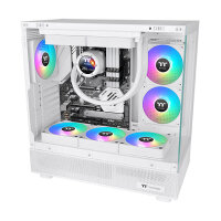 140mm Thermaltake CT140 EX Reverse ARGB Sync PC Cooling Fan White 3 Fan Pack