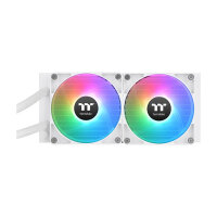 K Cooler Wasserkühlung Thermaltake TH240 V2 Ultra ARGB Sync CPU Liquid Cooler Snow Edition All-In-One