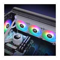 K Cooler Wasserkühlung Termaltake TH360 V2 Ultra ARGB Sync CPU Liquid Cooler Snow Edition All-In-One
