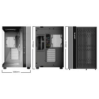 Midi be quiet! Light Base 600 DX black