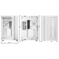 Midi be quiet! Light Base 600 LX white