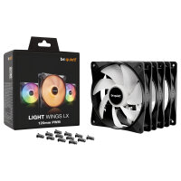 120mm be quiet! LIGHT WINGS LX PWM Triple-Pack