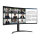 86,4cm/34" (3440x1440) LG 34WR55QK-B 21:9 VA 5ms 100Hz HDMI DisplayPort USB-C USB VESA Curved PBP Black