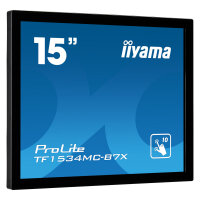 IIYAMA 38.0cm (15") TF1534MC-B7X 4:3 M-Touch HDMI+DP
