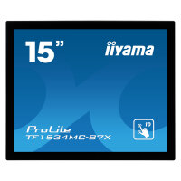 IIYAMA 38.0cm (15") TF1534MC-B7X 4:3 M-Touch HDMI+DP