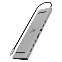 ICY BOX IB-DK2106a-CPD USB-C 11-in-1 PD 100W DockingStation