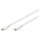 DIGITUS USB 2.0 Kabel Typ C -C Silikon St/St 0,5m weiß