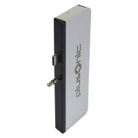 Z Plusonic Docking Adapter/Hub für Microsoft Surface Go, 5in1: USB 3.0/RJ45 Gigabit-Ethernet/Type-C/HDMI/AUX