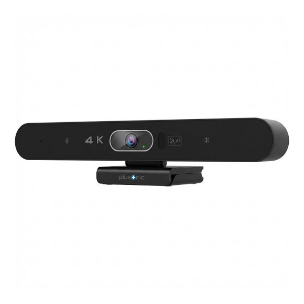 Plusonic USB Webcam 4K AI Video Auto-Tracking Video Conference Camera