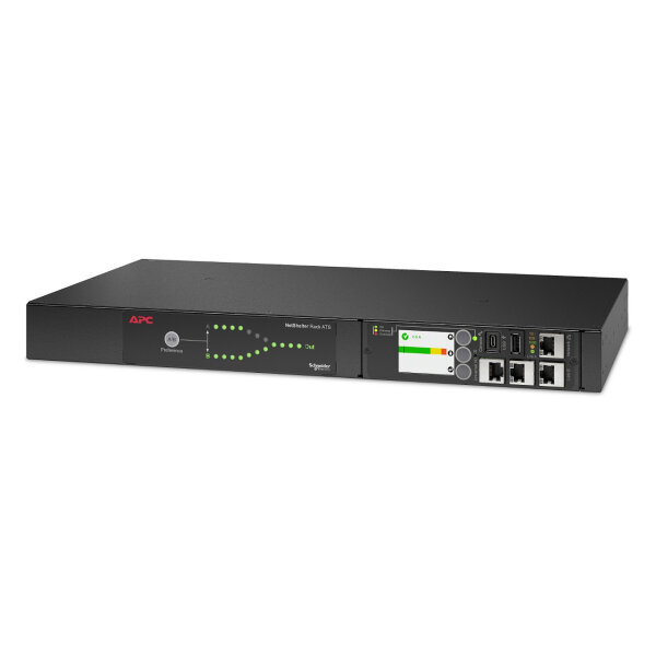 APC AP4421A Netshelter Rack Automatic Transfer Switch 1HE 2000VA 230V