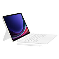 Samsung Book Cover Keyboard für Galaxy Tab S9/9 FE white