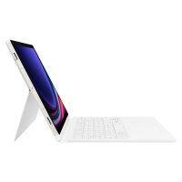 Samsung Book Cover Keyboard für Galaxy Tab S9/9 FE white