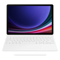 Samsung Book Cover Keyboard für Galaxy Tab S9/9 FE white