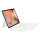 Samsung Book Cover Keyboard für Tab S10+/S9+/S9 FE+ white