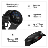 Polar Pacer PRO S/L black gray