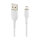 Belkin Lightning Lade/Sync Kabel ummantelt mfi 1m weiß