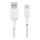 Belkin USB-C/USB-A Kabel ummantelt, 2m, weiß