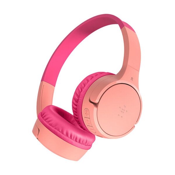 Belkin SOUNDFORM Mini BT On-Ear Kopfhörer für Kinder, rosa