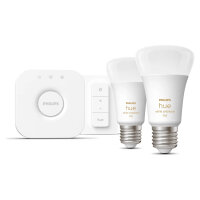 Philips Hue White Ambiance E27 8W 2er Starter Set inkl DS