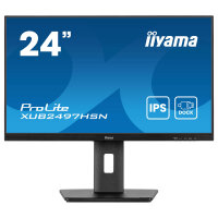 IIYAMA 60,5cm (23,8") XUB2497HSN-B2 16:9 HDMI+DP+USB-C Lift