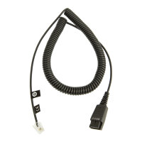 Jabra Kabelunterteil QD auf RJ10 (Regel-Belegung, 2 m,...