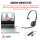 HP Poly Headset Blackwire C3210 Mono USB-C/A