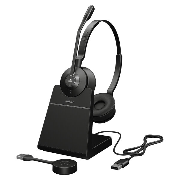 JabraEngage 55 SE Stereo Link400a MS mit Ladestation