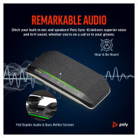 HP Poly Sync 10 Konferenz Lautsprecher Teams (USB-A &...