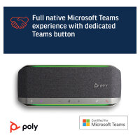 HP Poly Sync 40 Konferenz Lautsprecher Teams (BT. USB-A & USB-C)
