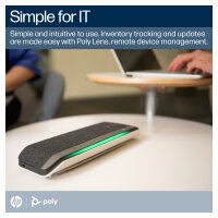HP Poly Sync 40 Konferenz Lautsprecher Teams (BT. USB-A & USB-C)