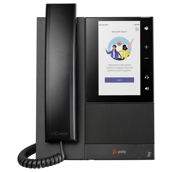 HP Poly CCX 505 Phone Teams (PoE. ohne Netzteil)