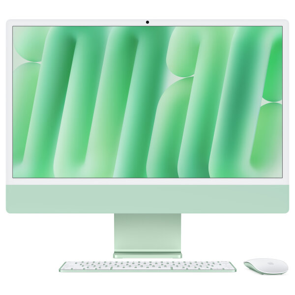 APPLE 24inch iMac with Retina 4.5K display Apple M4 chip with 10core CPU and 10core GPU 24GB 512GB SSD Green