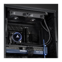 K Cooler Wasserkühlung Chieftec Iceberg 240 DARK multi Cooler | 1700  1200  1150  1151  1155  1156  1200  AM5/4/3+/2+/2