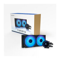 K Cooler Wasserkühlung Chieftec Iceberg 240 RGB multi Cooler | 1700  1200  1150  1151  1155  1156  1851  AM5/4/3+/2+/2