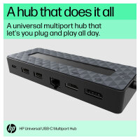 D HP universal USB-C multiport HUB