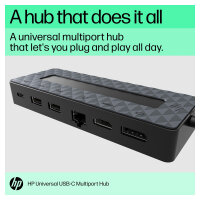 D HP universal USB-C multiport HUB