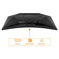 81,3cm/32" (2560x1440) AOC Gaming CQ32G4VE 16:9 QHD Curved FastVA 0,5ms 180Hz HDR10 HDMI DP Black